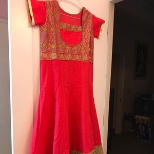 Beautiful Anarkali Indian Dress 3 piece Size 4/6